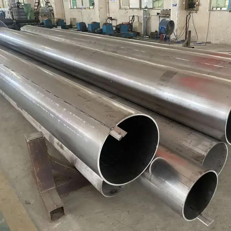 ASTM A928 UNS S32760 דופלקס פלדה אוסטניטית צינור מרותך נירוסטה