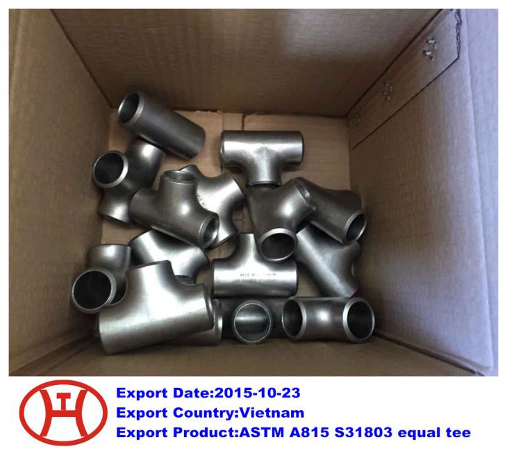 ASTM A815 S31803 Tee Equal