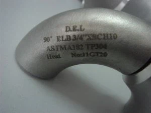 ASME B 16. 28 1 / 2-24INCH פלדת דופלקס S 2760  ריתוך מכות מרפק חלק כובע מרפק