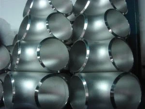 מפעל תוצרת ASTM A 403  WPS 31254  פלדת דופלקס  254 SMO  1. 4547  BW סוף מפחית כובע מרפק סוף גזע
