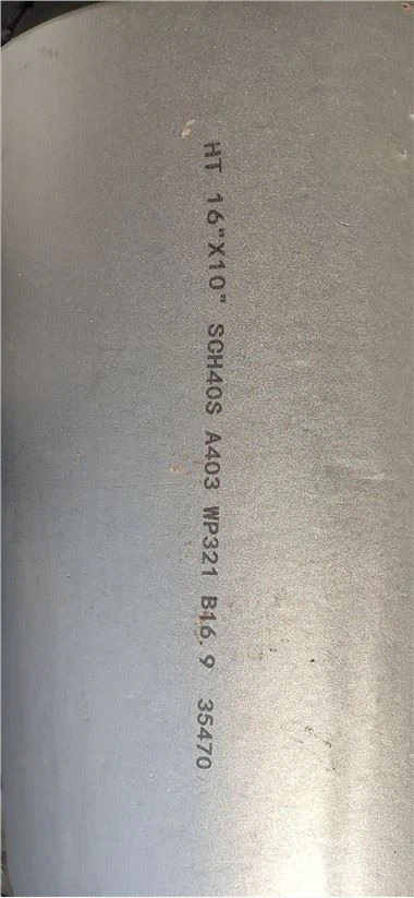 321 REDUCING TEE 16"x10" SCH40S 10 יחידות