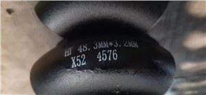 ASTM A 860 מרפק WPHY52 90 מעלות